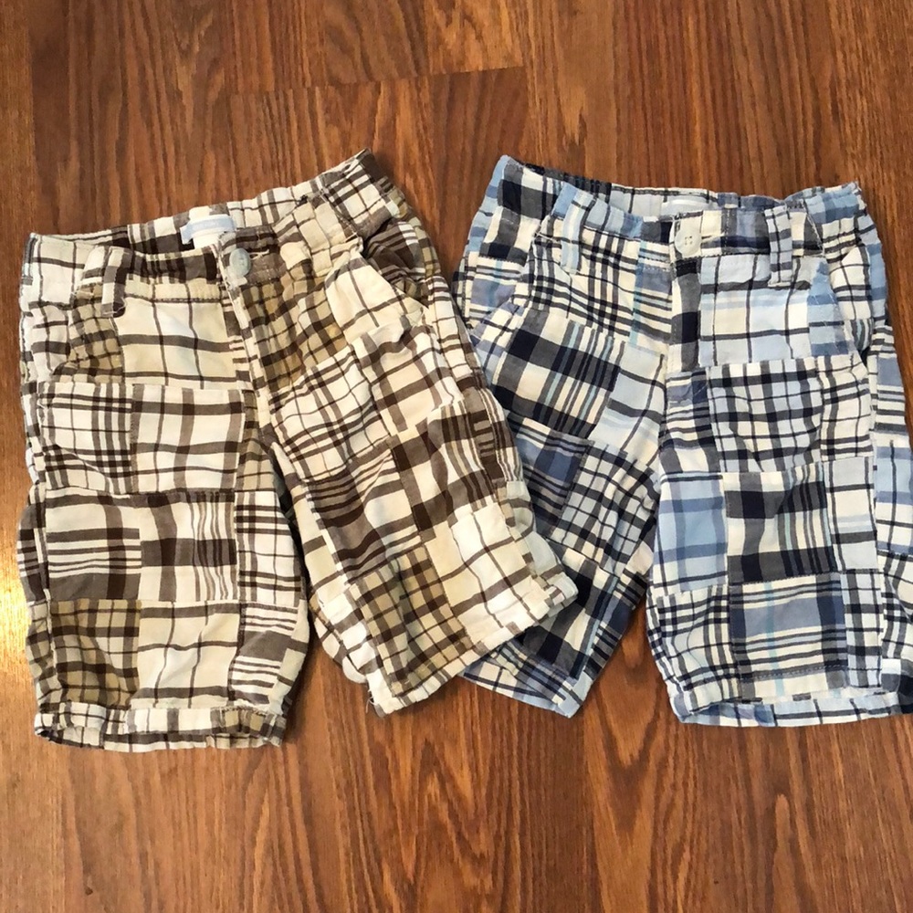 Toddler plaid shorts